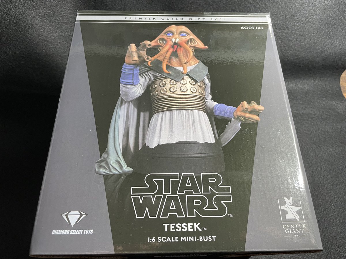 YudaFett's tweet photo. 【Collection】
Gentle Giant 2020 PGM Gift
Tessek
1:6 Mini Bust
PGM限定500体
ジャバパレスメンバーがこうやって1/6で立体化されるのはほんと最高です❤️
もはやGGにしかできない!!
ありがとう😭❤️
#gentlegiant
#tessek https://t.co/P7WaTU3Yf0