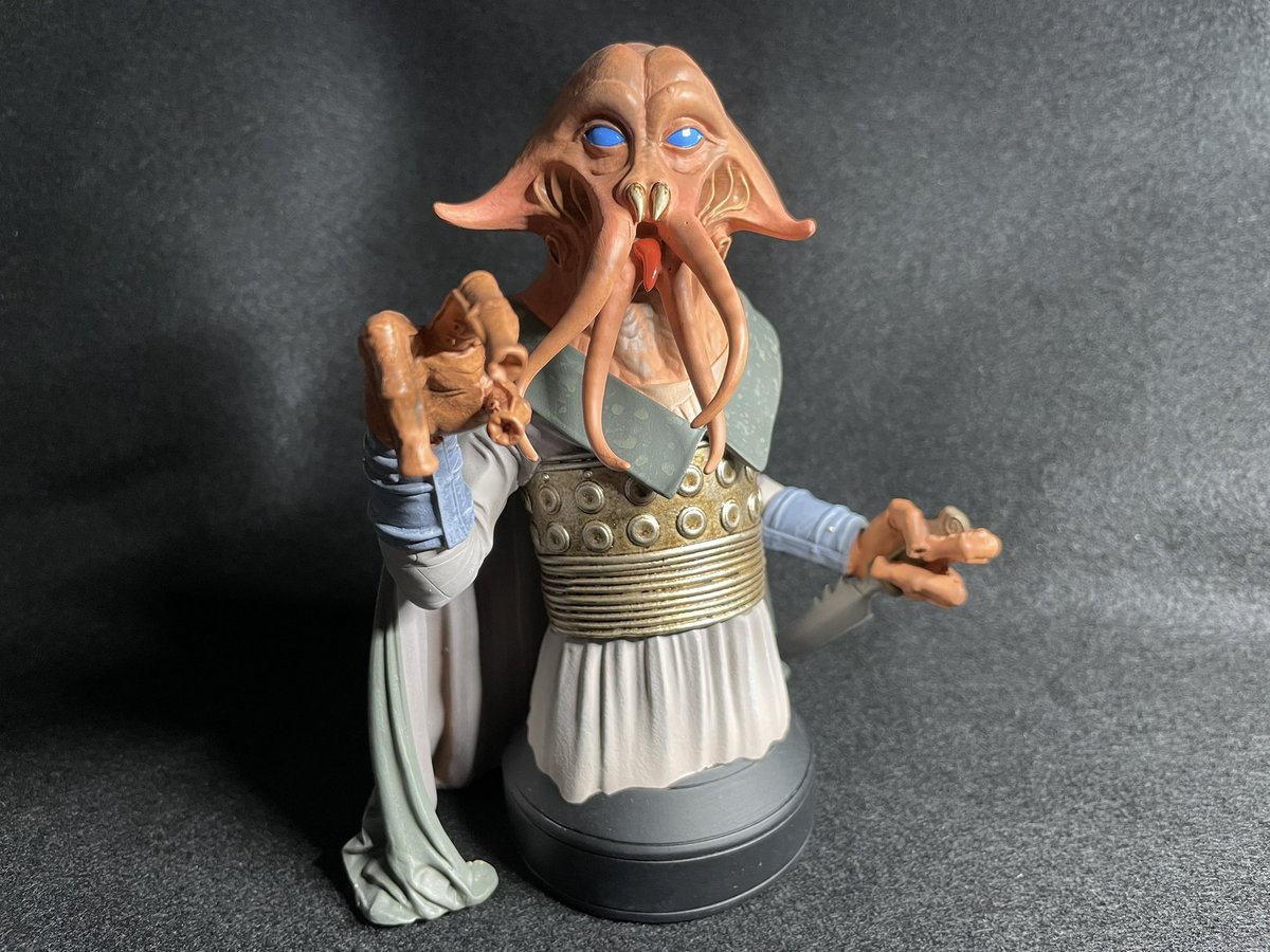 YudaFett's tweet photo. 【Collection】
Gentle Giant 2020 PGM Gift
Tessek
1:6 Mini Bust
PGM限定500体
ジャバパレスメンバーがこうやって1/6で立体化されるのはほんと最高です❤️
もはやGGにしかできない!!
ありがとう😭❤️
#gentlegiant
#tessek https://t.co/P7WaTU3Yf0