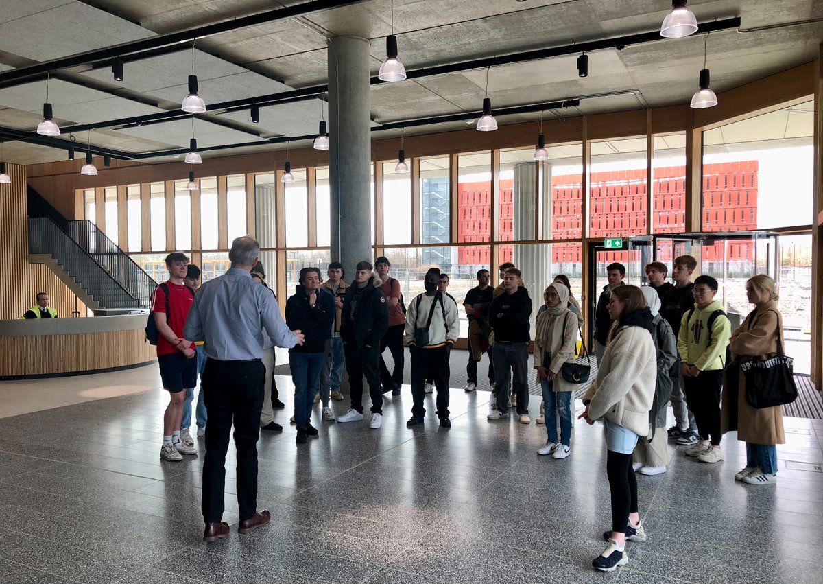 Huge thanks to James Thomson <a href="/CushWakeUK/">Cushman & Wakefield</a> &amp; Parabola for allowing our 2nd year Real Estate students to visit <a href="/myedinburghpark/">My Edinburgh Park</a> &amp; 1 New Park Square a new zero carbon development at the heart of Edinburgh Park <a href="/NorthumbriaProp/">Property@Northumbria</a> <a href="/NorthumbriaUni/">Northumbria Uni</a>