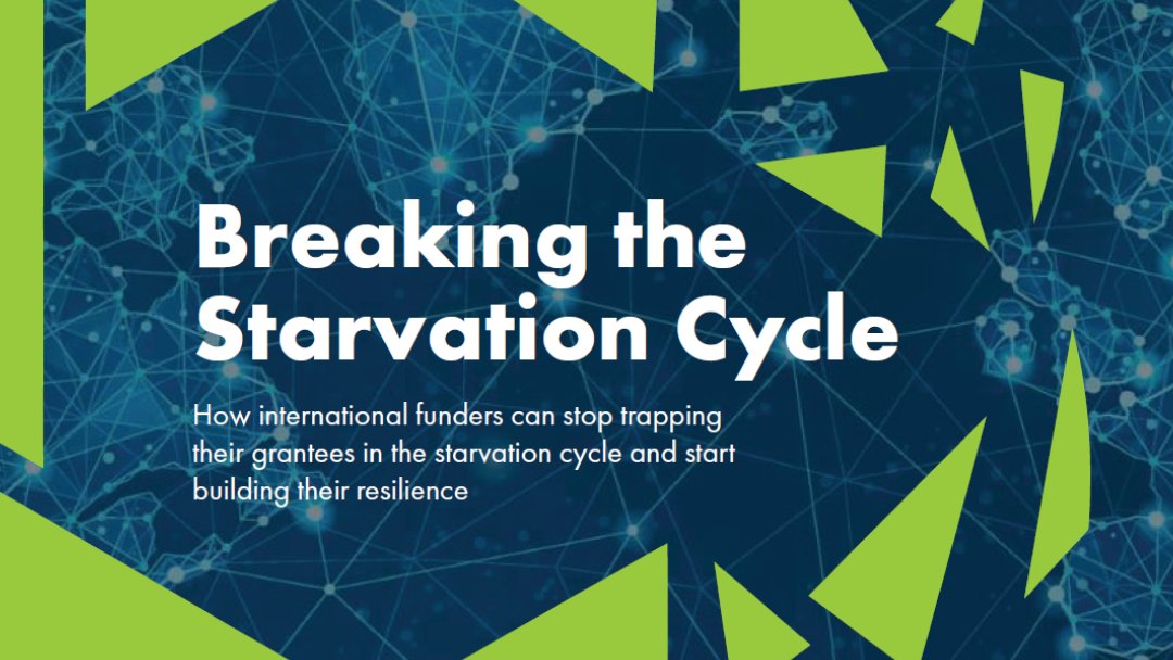 humentum_org's tweet photo. New report: International funders are trapping their grantees in a “starvation cycle” by not sufficiently funding their administrative or so-called overhead costs. 

Read the findings and recommendations here: https://t.co/dTnMdunTWt https://t.co/MsMzT2VDbr