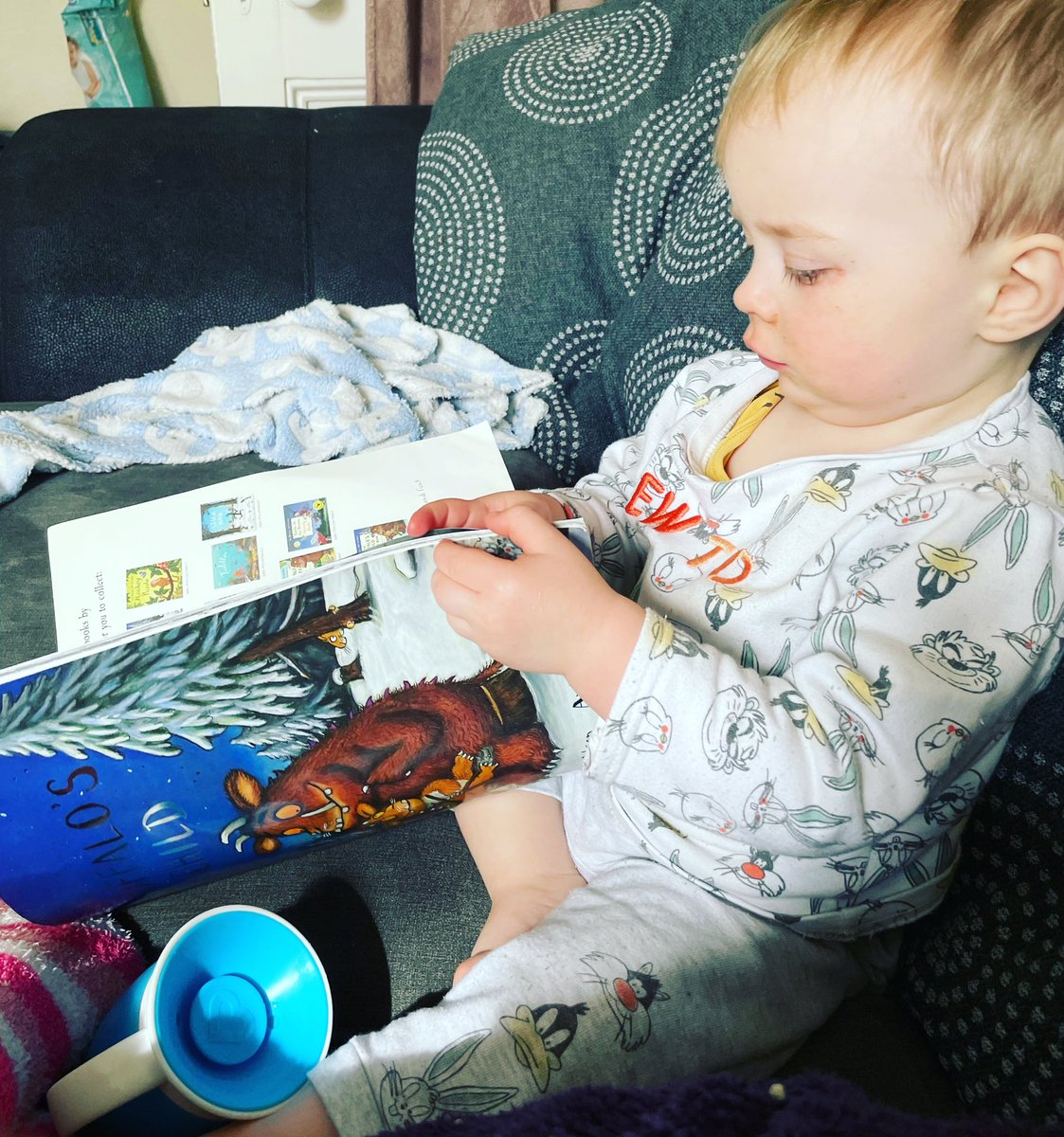 Excellent 5 weeks at Baby Bookstart with @BarnardosPlym <a href="/Booktrust/">BookTrust</a> @NickSharratt1 Highly recommend 😀 📚
