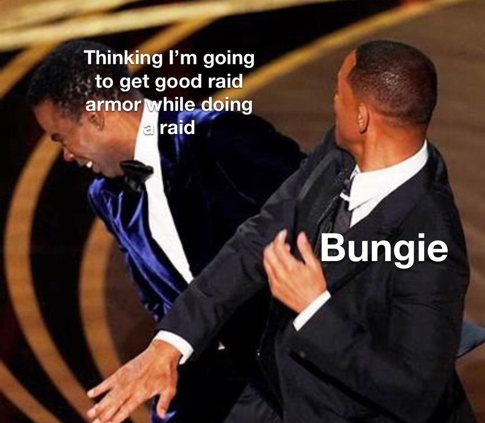 TrueSocietyWSM's tweet photo. New meme format 
Same raid disappointments https://t.co/I6mKewmKIk
