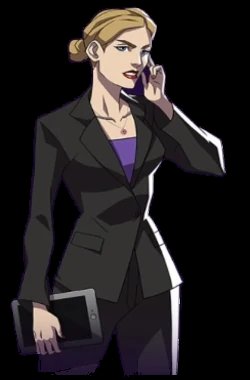queer_coupleOTD's tweet photo. The queer couple of today are  Friday and Braddock from Agents of Mayhem, they are both lesbians and they're implied to be in a relationship! https://t.co/Uq5nsCcK8J