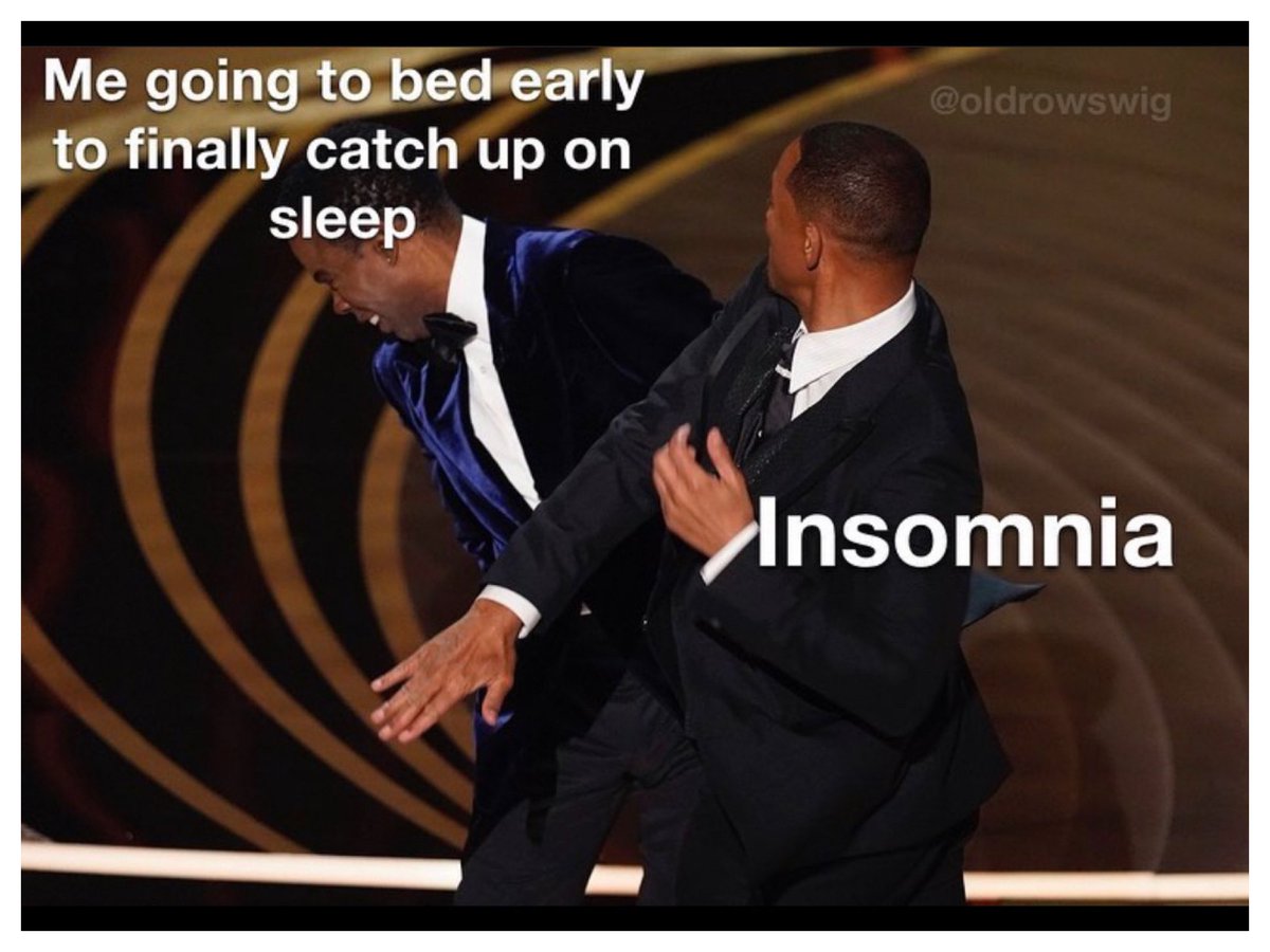 juliomas1107's tweet photo. It be like that sometimes… #Oscars #Insomnia https://t.co/VMSQZ9E9Sc