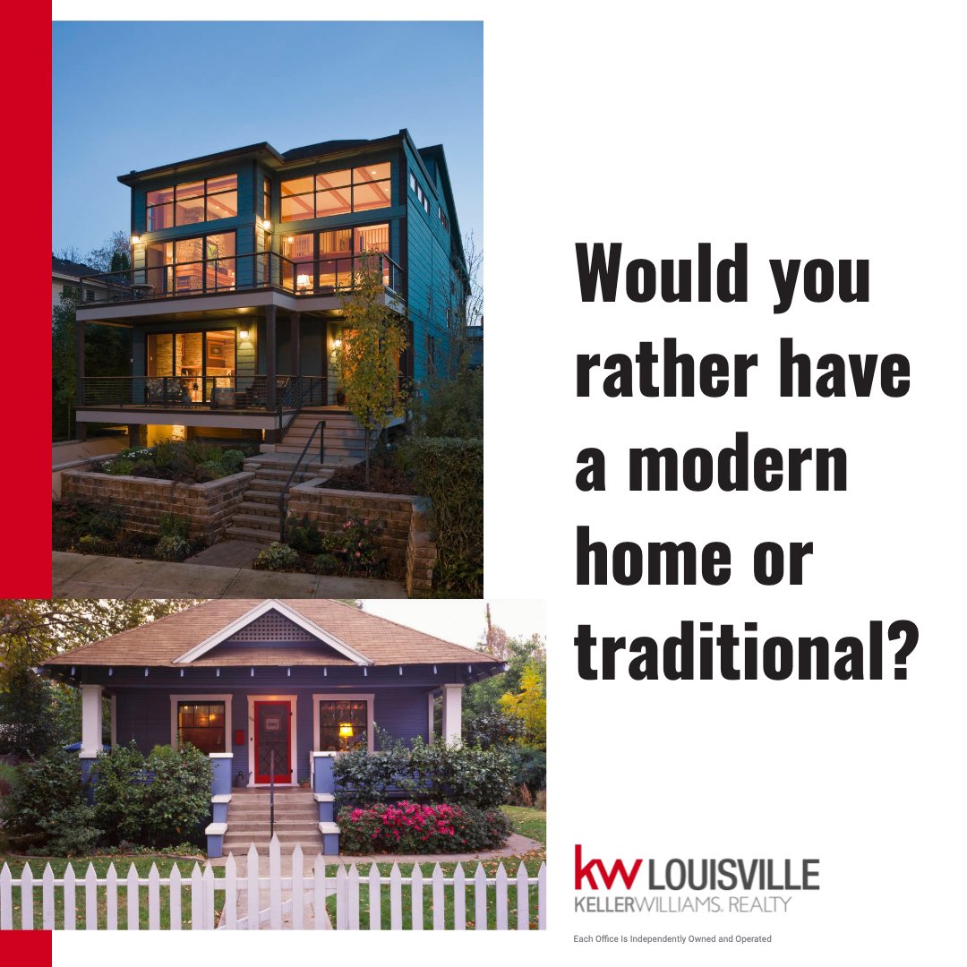 LoudermilkProp's tweet photo. What kind of home do you desire? What’s your dream home? Would you rather a modern home or traditional? Let me help you find the home of your dreams! 

#TheLoudermilkStandard #LoudermilkProperties #KellerWilliams #KW #KWL #KWLouisville https://t.co/QBOfgGNSHn