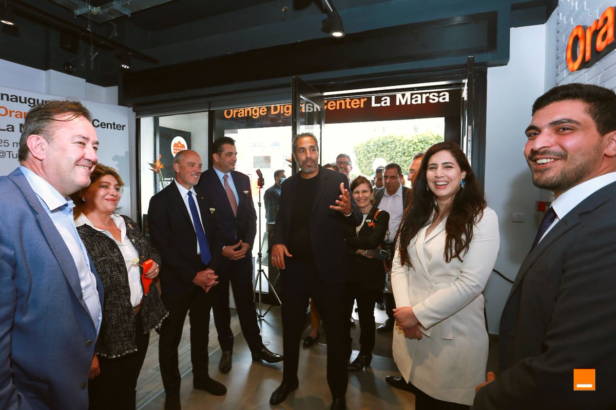 OrangeTN_Plus's tweet photo. Un de plus !
Fiers d'avoir inauguré notre 2ème #OrangeDigitalCenter à #La_Marsa, pour l’accompagnement des jeunes, en parallèle avec les premières #formations sur le #codage et la #robotique. #OrangeTunisie réaffirme son engagement auprès des #jeunes!
#ODC #La_Marsa @GIZTunisie https://t.co/v1D3driuun