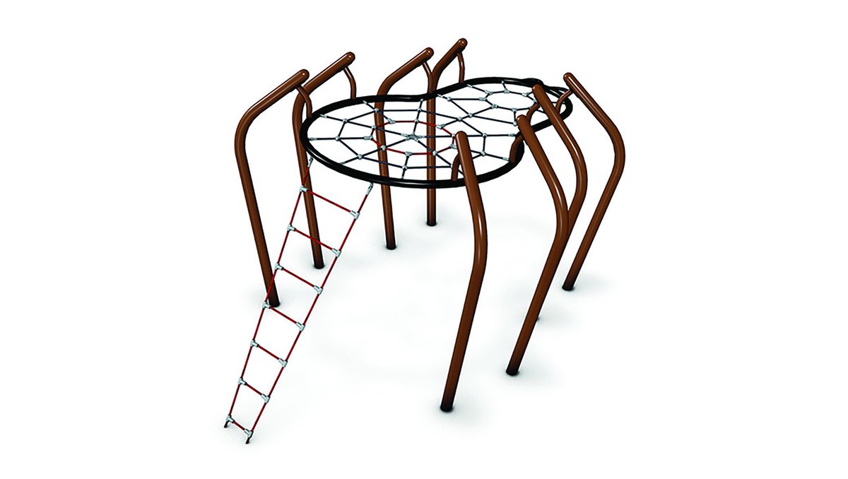 CunninghamRec's tweet photo. Freestanding Play: net climbers with character...add a butterfly, spider, or frog to your existing park or playground. #parks #playgrounds #playequipment #schools #customplaygrounddesigns #freestandingclimbers @gametimeplay https://t.co/fQYEy4JsVI https://t.co/oHTektPMIo