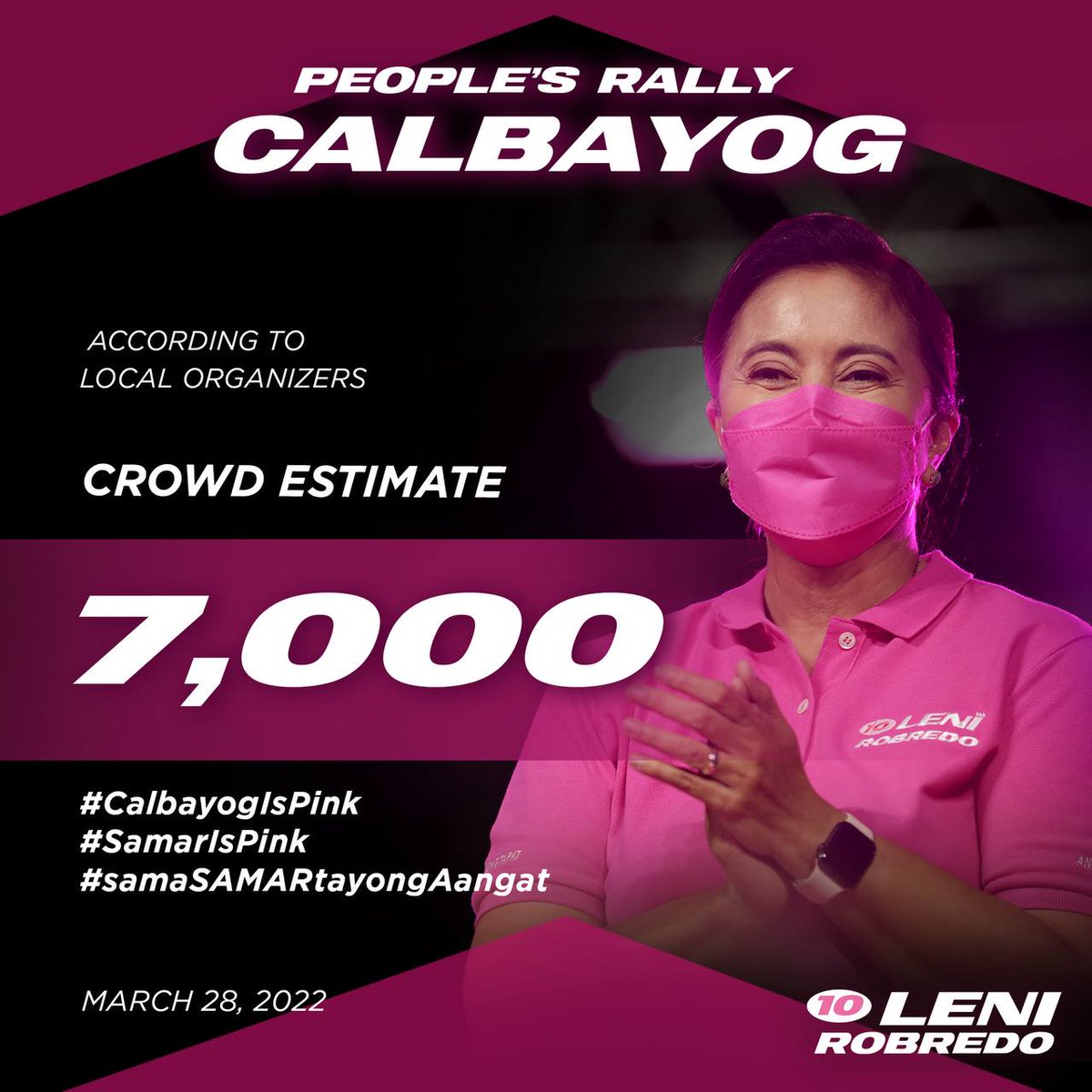 ohm_so's tweet photo. What a successful #NorthernSamarIsPink run! #CalbayogIsPink #CatbaloganIsPink 
Panalo na ito! https://t.co/LGBghgnbs3