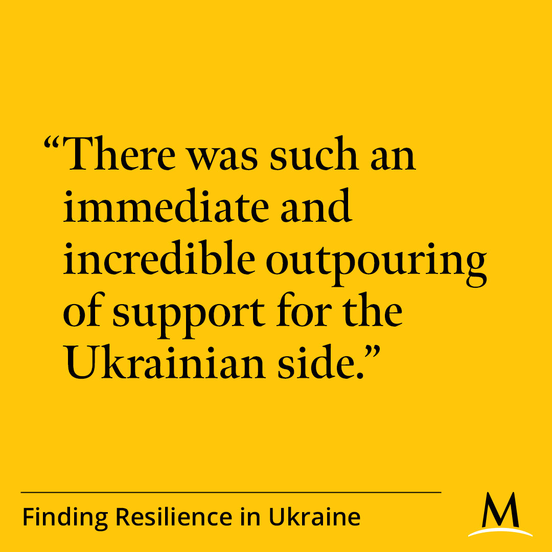 csmonitor's tweet photo. Watch the replay of our livestream event, “Finding Resilience in Ukraine" with our reporters Martin Kuz & Scott Peterson at https://t.co/aQgEpVDVpM.
For more resources that help Ukrainians in need, visit https://t.co/oejrrjU0pw.
#findingresilience #ukraine #csmonitor https://t.co/OF7Fv3R4Qq