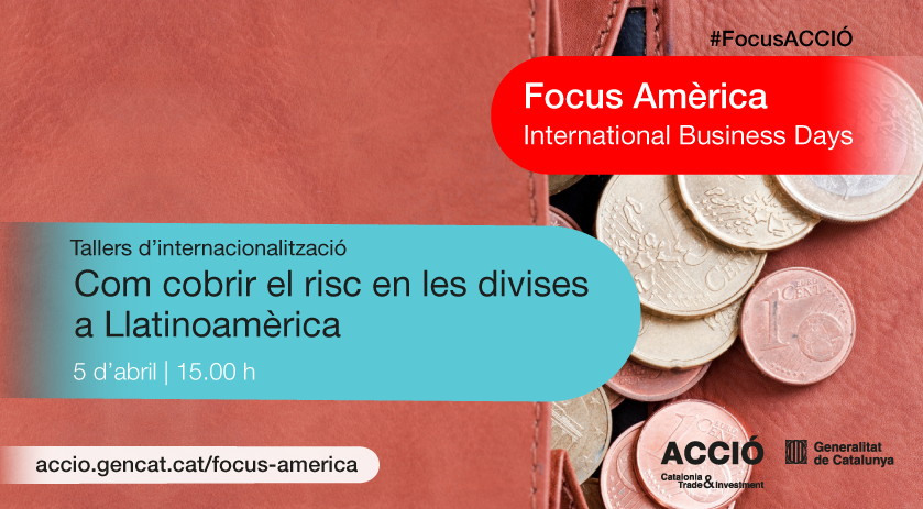 accio_cat's tweet photo. 🌎 Saps com cobrir el risc en les #divises a Llatinoamèrica? 

T'ho expliquem en aquesta sessió del #FocusACCIÓ Amèrica amb el director de l'oficina d'ACCIÓ a #SãoPaulo i el @bbvaempresas_es 

📅 5/04
🕒 15.00h

⬇️
https://t.co/gwNO5l64X7 

#mónACCIÓ https://t.co/YyujYq6bNB