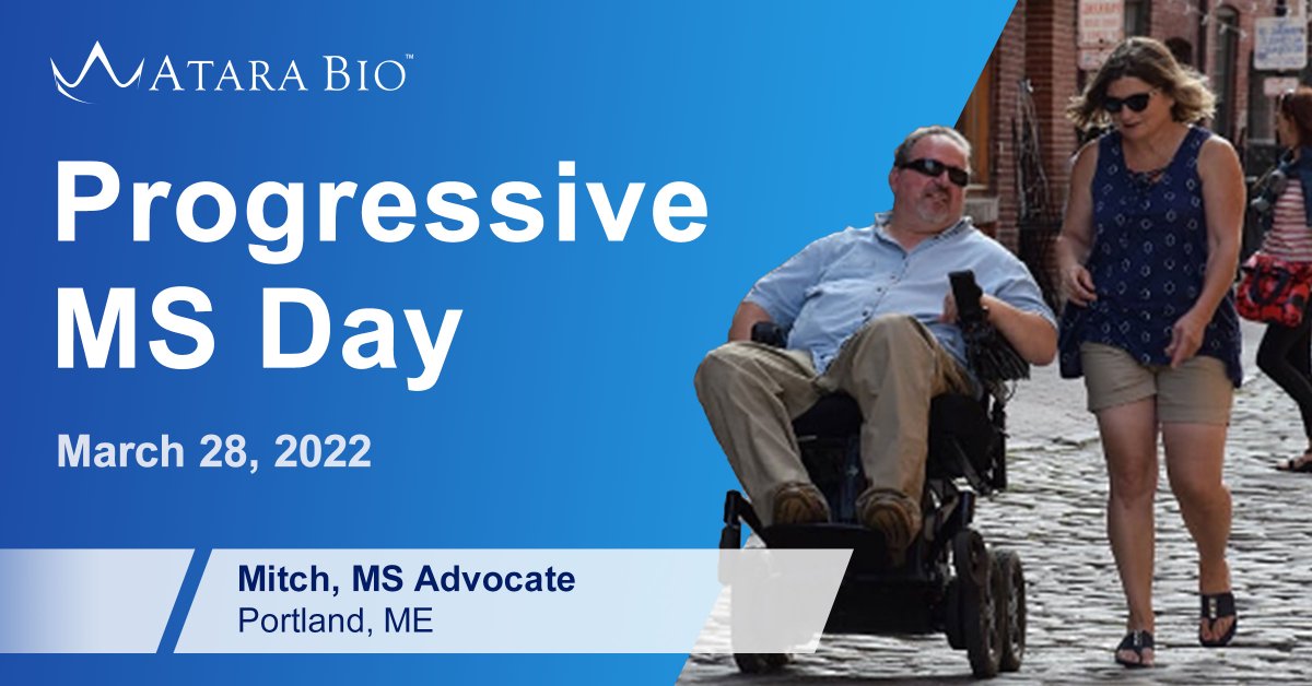 Atarabio's tweet photo. Today is #ProgressiveMSDay, an important reminder of the tenacity and resilience of the #MS community. #EBV plays an integral role in the pathogenesis of #MS and we are committed to investigating therapeutic targets to help address this unmet need. More: https://t.co/ywp6y7jw7E. https://t.co/ZyC9cGYKEL