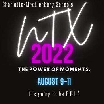 CMSBTSuccess's tweet photo. There are times when we remember the best or worst moment of an experience and forget the rest. 

The New Teacher Experience (NTX) 2022 will be a moment that will last a lifetime!

Save the dates for an E.P.I.C. event -> August 9, 10 &amp; 11

#cmsbtds #NTX2022 https://t.co/R9oLCZj0dZ