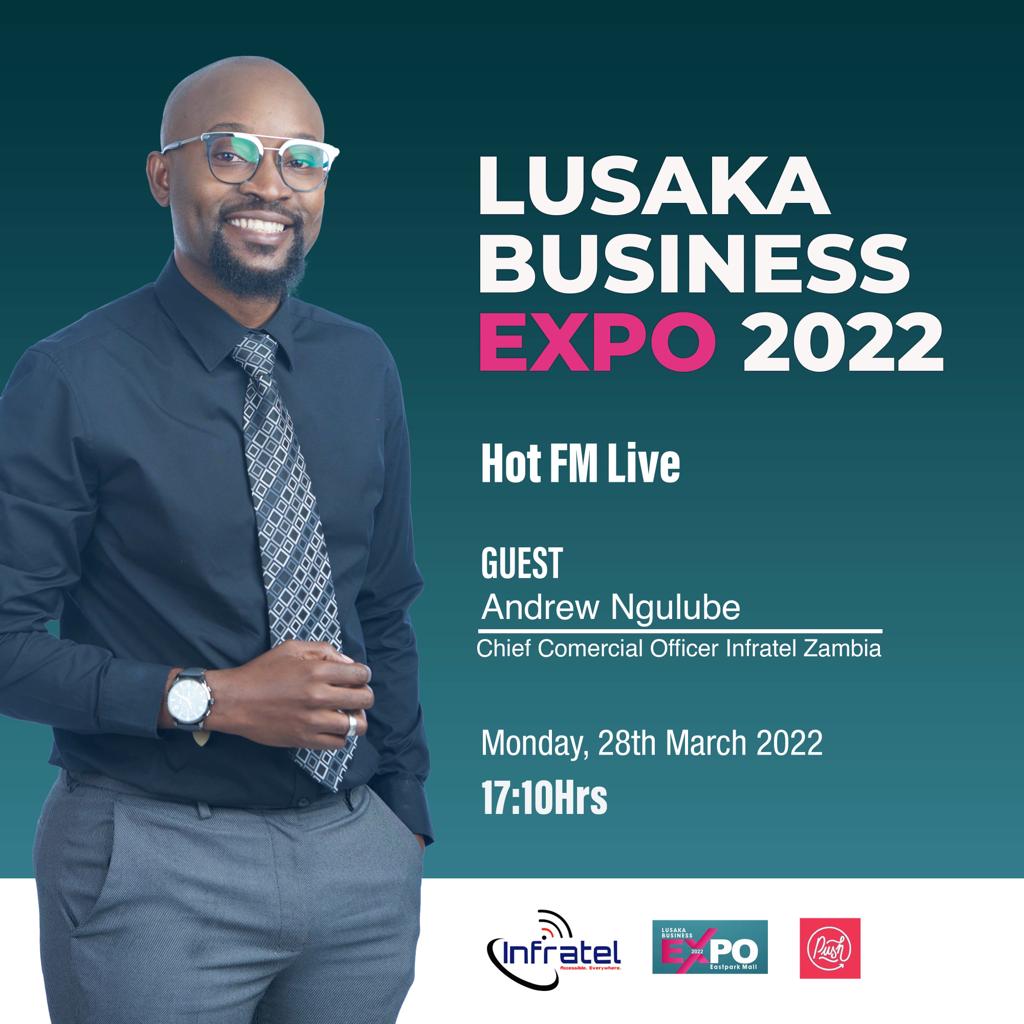 Tune in to <a href="/HOT877Zambia/">HotFMZambia</a> this afternoon to listen  to Chief Commercial Officer, Andrew Ngulube from our sponsoring Partners Infratel Zambia as he discusses the company's participation at this year's larger than life event.

Do not miss it.