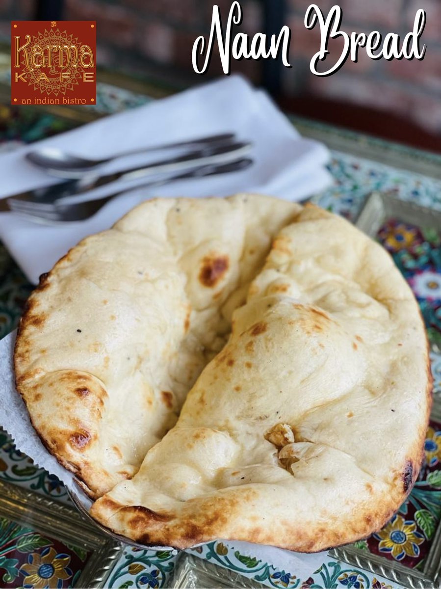 The Perfect Naan! Soft, warm, fluffy and fresh from the Tandoor Ovens. 

Orders: 201.610.0900

#KarmaKafe #Hoboken #Naan #IndianBread #IndianFood