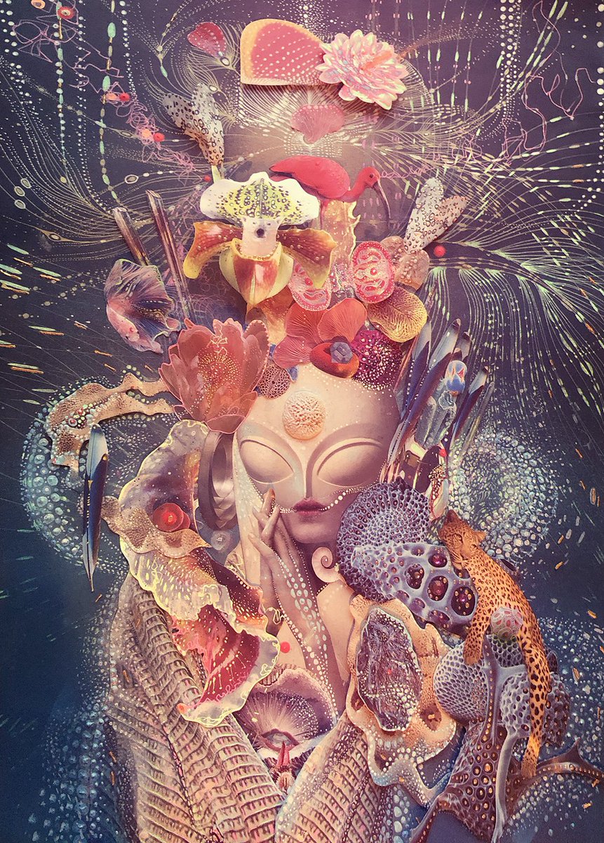Pashetism's tweet photo. My Genesis NFTs are a celebration of the divine feminine spirit suspended in the quantum realms of nature. 💚🌳
https://t.co/MNHe7vauzS

These 3 NFTs will also be displayed at THRIVE metaverse Group Exhibition  #WETHEWOMENNFTEXHIBITION opening 28 MAR on @spatialxr 💜 https://t.co/pAFpAXykGl