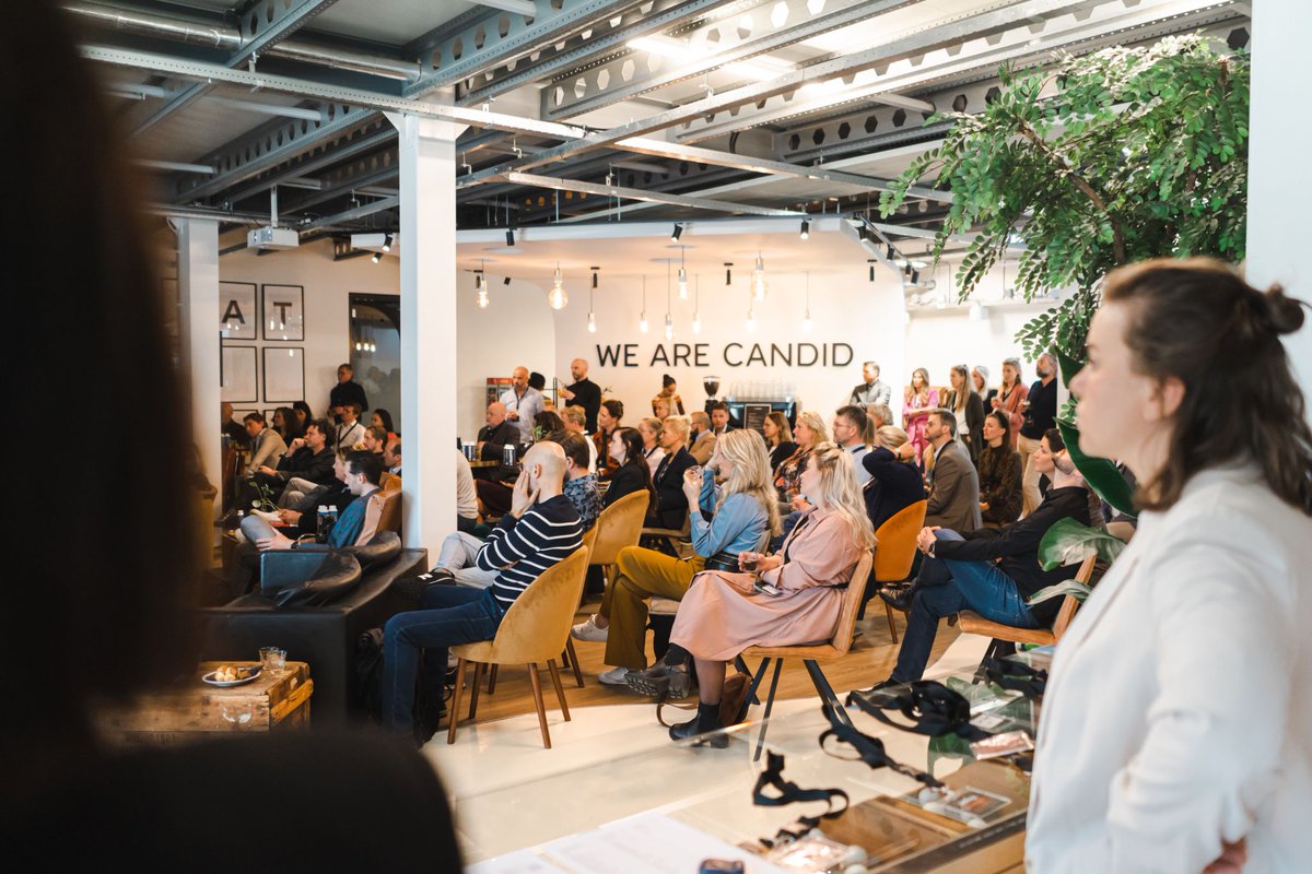 DailyDialogues's tweet photo. A recap of the CANDID about Media event last week. Sjef Kerkhofs spoke about the importance (!) of #TikTok for your business. 💡

@carpetrightnl @GrandVision @TalpaNetwork @havanaharbor 

#event #media #socialmediamarketing #marketingtips https://t.co/INMcpKAhgb