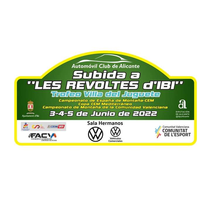 CRA_Rally's tweet photo. TIC TAC!!⌛ Cada vez queda menos para: 'Les revoltes d'Ibi 2022', en el cual estaremos garantizando las comunicaciones en dicho eventazo!!📣

Recuerda: 3, 4 y 5 de Junio 2022.
🚗..🔥

#SubidaIbi #lesrevoltesdeibi #facv #cem @CEM_RFEdA @fedacv #ibi https://t.co/qIfNFMZqk1
