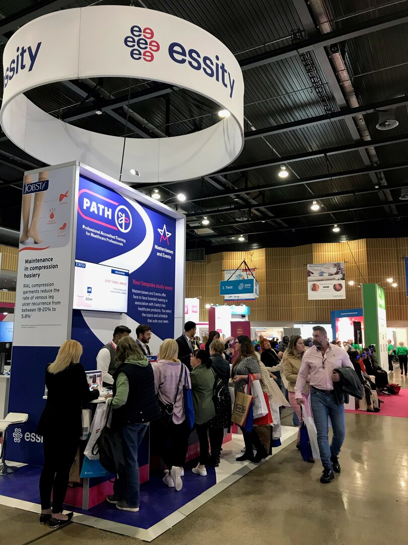 essity's tweet photo. Our Health and Medical Services team are in attendance at #WCT2022 in #MiltonKeynes. Whether you’d like to discuss a product or take a look at our new education platform PATH, the team will be eager to help. We hope to see you there @WCTreport .

#essity #woundcare https://t.co/ZTrplgUMdh