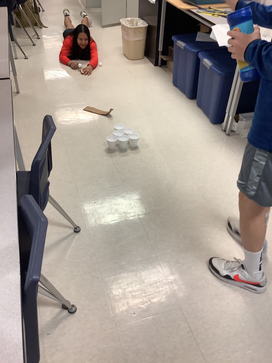 Creating games for our marshmallow launcher lab🚀