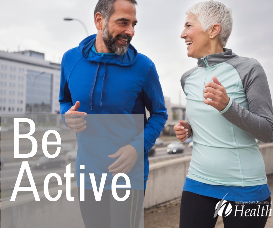 WADeptHealth's tweet photo. Sunny skies and warm weather mean that it’s time to head outside for exercise. Exercise is the number one thing older adults can do to improve balance and prevent falls. Check out these exercise options at https://t.co/tsZOZI883t. #FindingOurBalance #FallsPrevention https://t.co/iXxGY4hYql