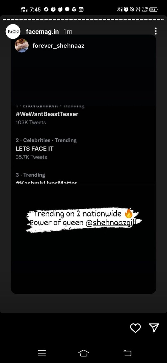 We can do this what say???
LETS FACE IT
#ShehnaazGill