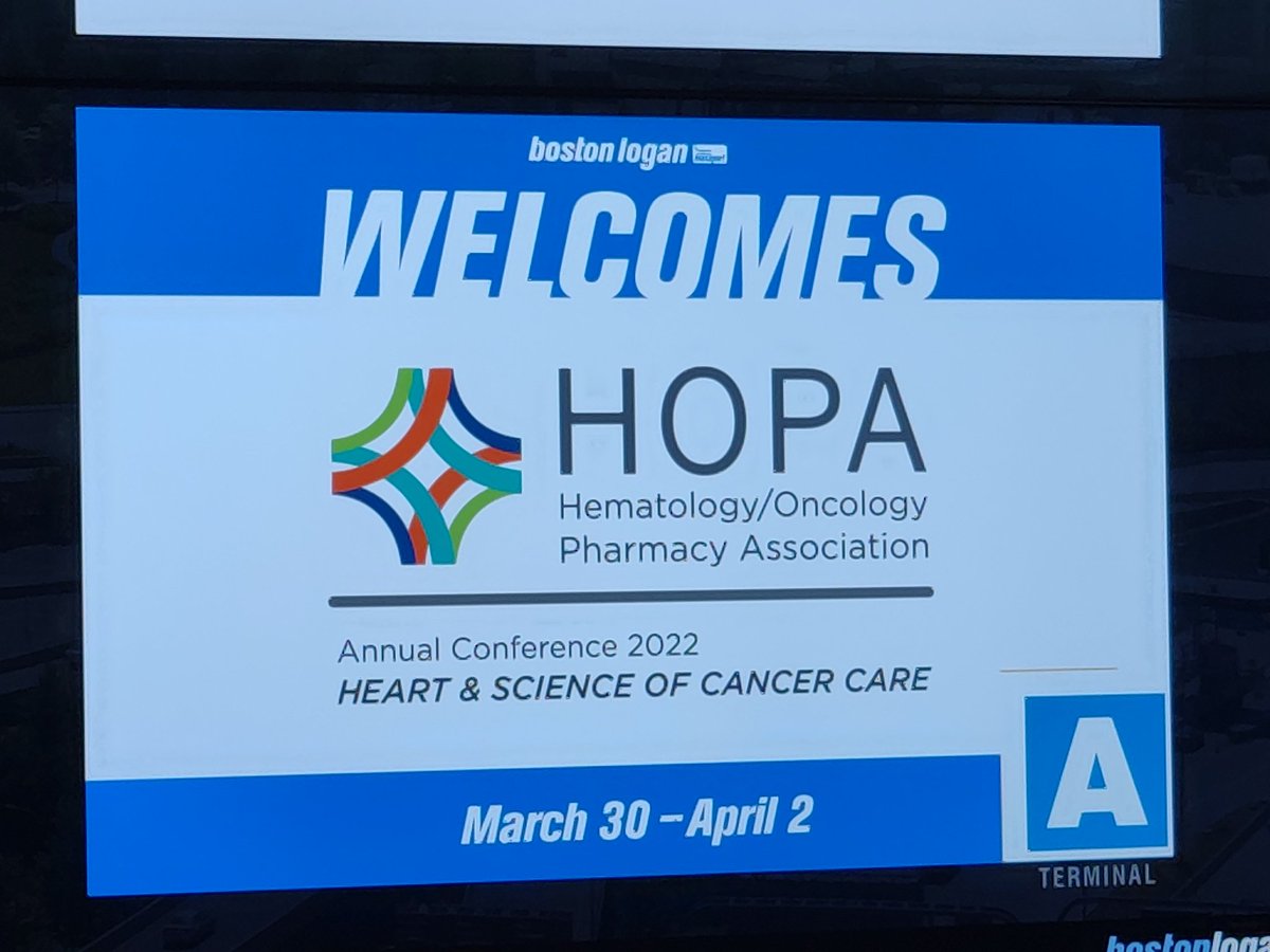 Welcome to #Boston! #HOPAAC22