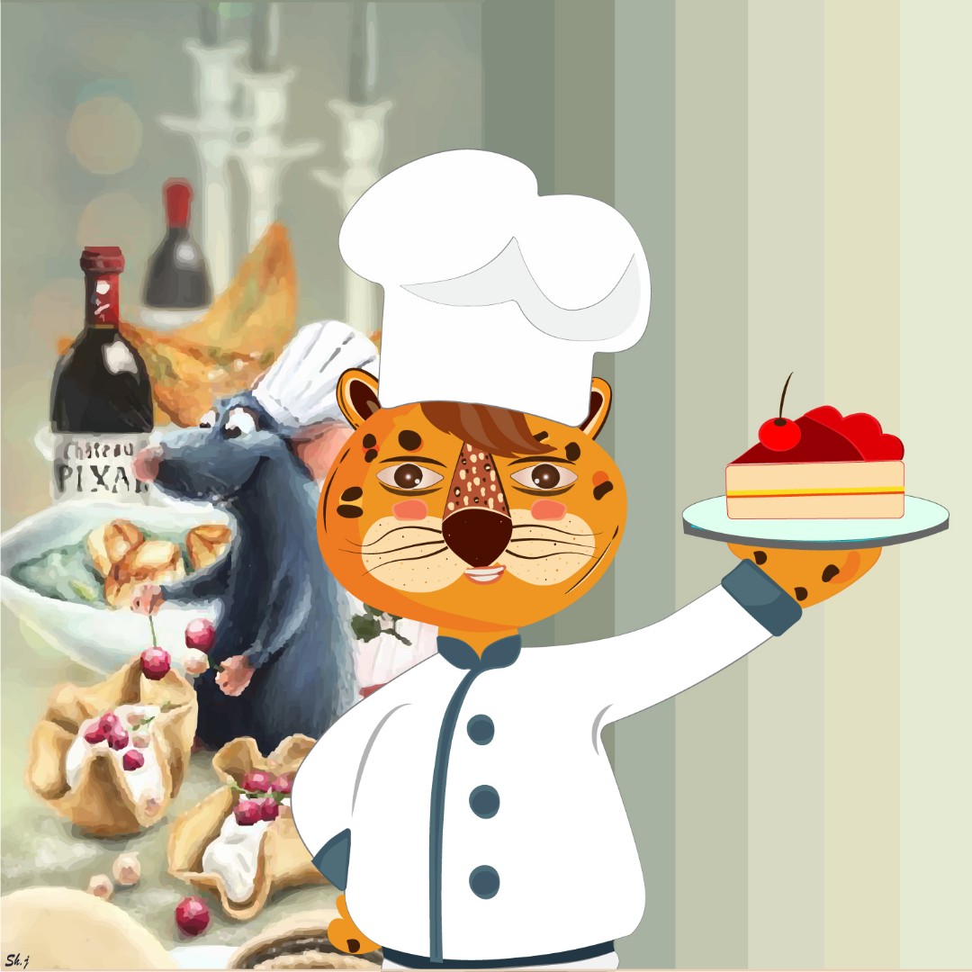 Leoopersian's tweet photo. The pleasure of eating a delicious meal after a long and boring day can only be given to us by a wonderful chef.🐯🥙
Am I wrong?
#NFTCommunity
#NFTartist #nftcollectors #NFTdrops
#NFTGiveaway #nftcollectors

Chef Leo is available on #opense
🌐https://t.co/pmv3CCcFiY https://t.co/R4bESJRdZU