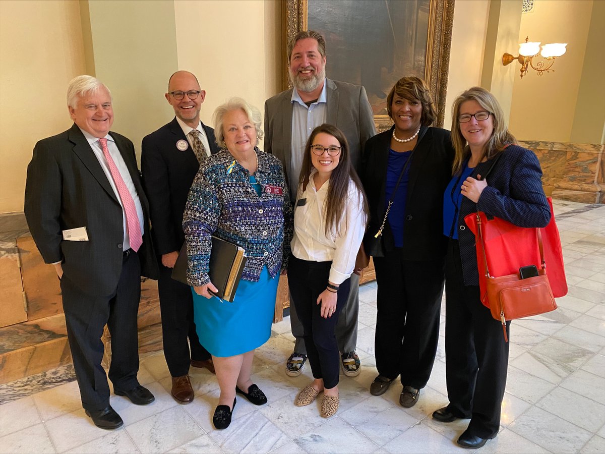 togetherga's tweet photo. On Monday, March 21, a group of TG Members informally met at the #GACapitol to encourage legislators to support the rate increases for child welfare providers. In less than three hours, this formidable group met with 14 different legislators! #gapol #mentalhealth #advocacy https://t.co/lClSDwWFbX