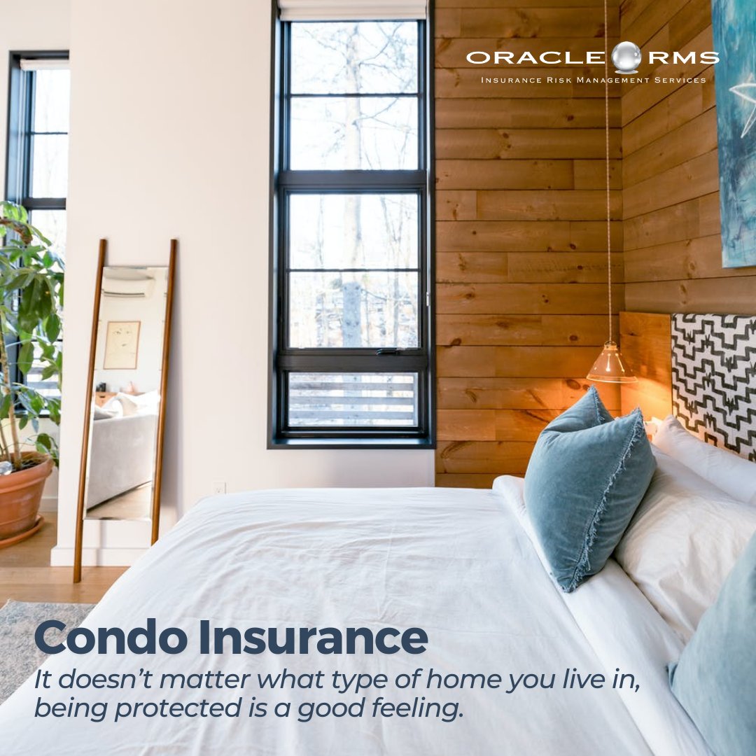 OracleRMS's tweet image. Protect your condo with the best insurance package for you. #OracleRMS