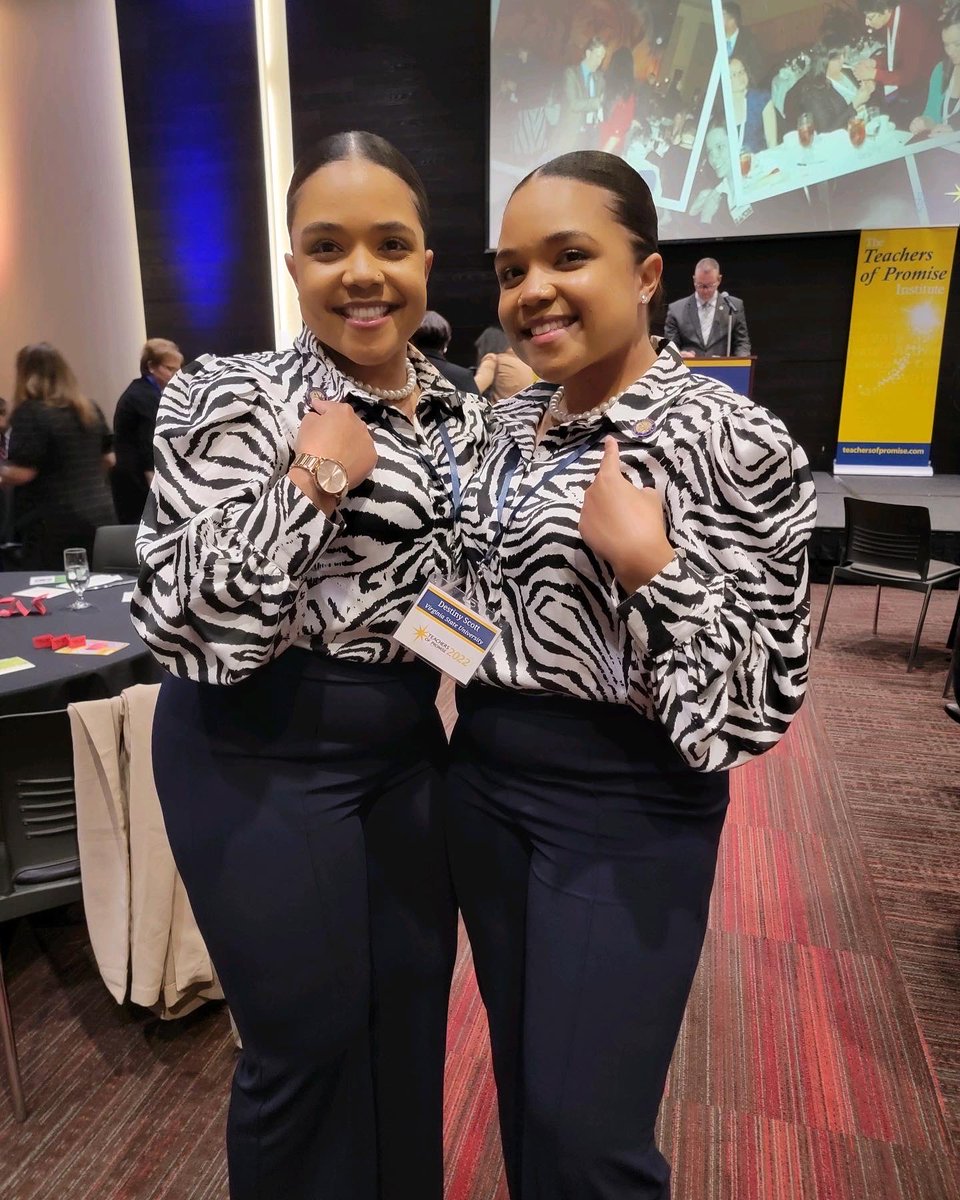 Walterw06's tweet photo. Congratulations to the 5 Future Educators & our very own @DMV_VSUALUM & Milken Award Winning Educator-Ryan Sykes, who were Celebrated at the Virginia Teachers of Promise Event this past Friday and Saturday. #TeachersofPromise #HBCUExcellence https://t.co/9obOlY6E5M