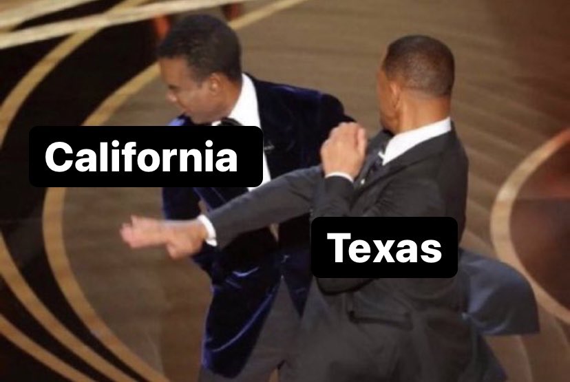 _TexasForever's tweet photo. Don’t California my Texas https://t.co/n2HXAH0AwR