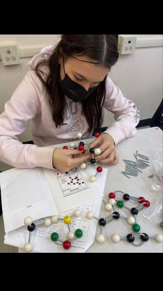 AllJakeman's tweet image. Our Chemistry students are hard at work making molecular structures 🧬

@NLESDCA 

#Chemistry #MolecularStructures #highschoolstudents #learningisfun #scienceisfun