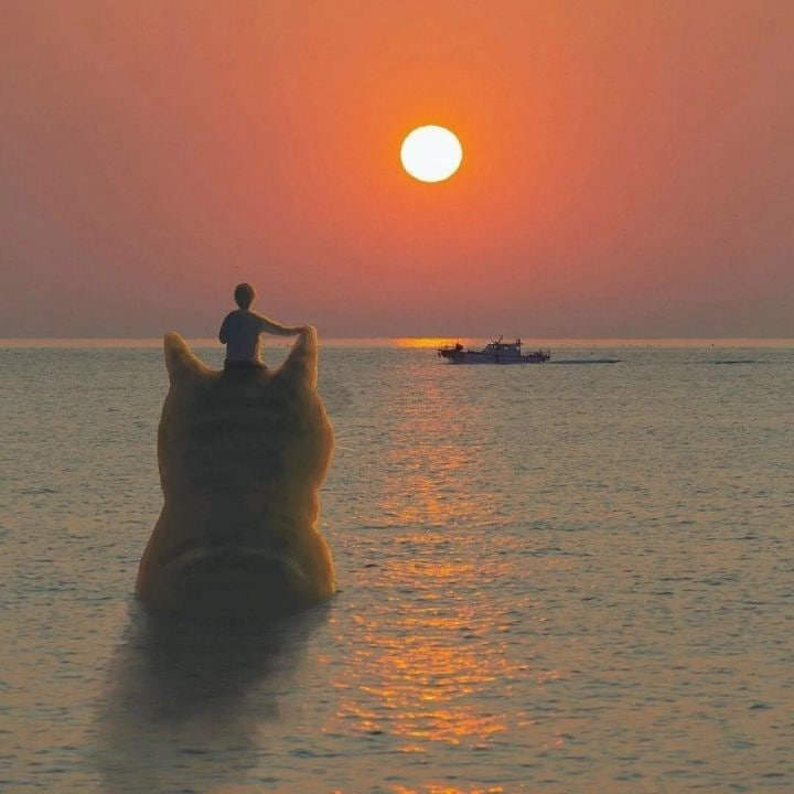 sweet920520's tweet photo. Sunset https://t.co/yNzh24hy5E