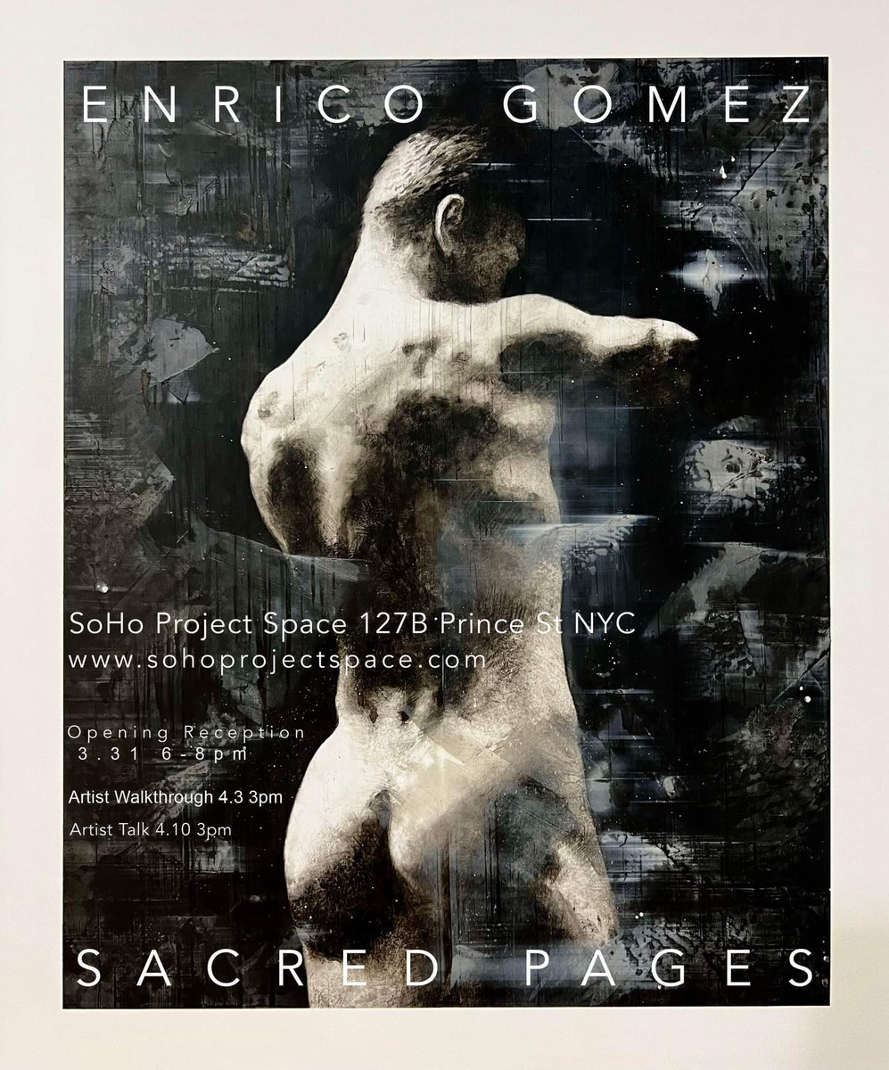 ElhoimLeafar's tweet photo. This friend of mine have a magnificent and very accurate exposition presenting on NYC this week π±π all details in the post π―π·πΊ #LGBTQSpace #QueerArt #SacredPages #QueerArtists #NewYorkCity #LoveIsLove https://t.co/qYs9HGVXCd