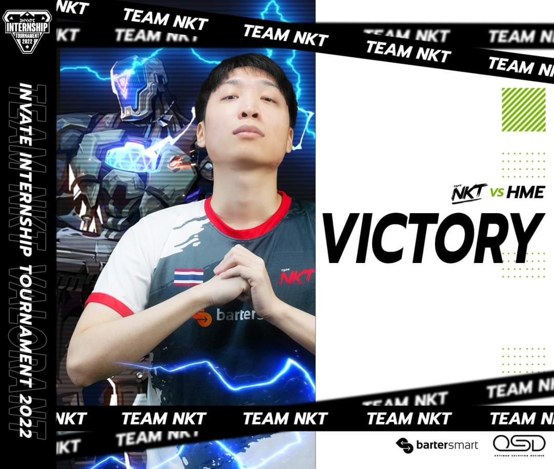 NKT_Esports's tweet photo. 🔥On to the next round of the INVATE Internship Tournament 2022!
Our Valorant squad has taken the WIN today, and we are going onto the Round of 32!
Thank you for cheering us on, we'll keep you updated on our matches!💪⚡️

#TeamNKT #GoNKT #NKTWIN
#Bartersmart #OSD #OSDcompany https://t.co/7vcbOcFRfP