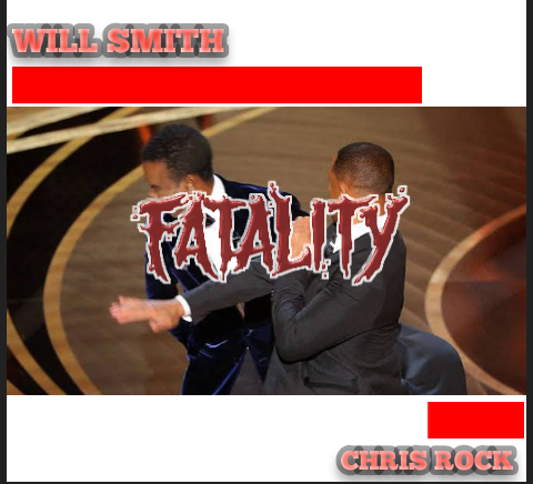 Mortal Kombat 12 will include Will Smith and Chris Rock as new characters. and the Grammy arena as a new stage.

Just FINISH HIM