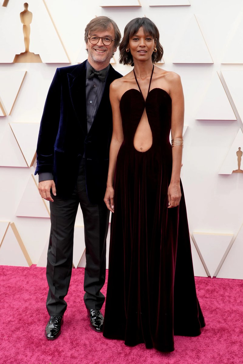 Vogue Magazine on X: Philippe Rousselet and Liya Kebede were couple goals  on the 2022 #Oscars red carpet, both wearing Alaïa. See more from last  night's best-dressed list:    / X