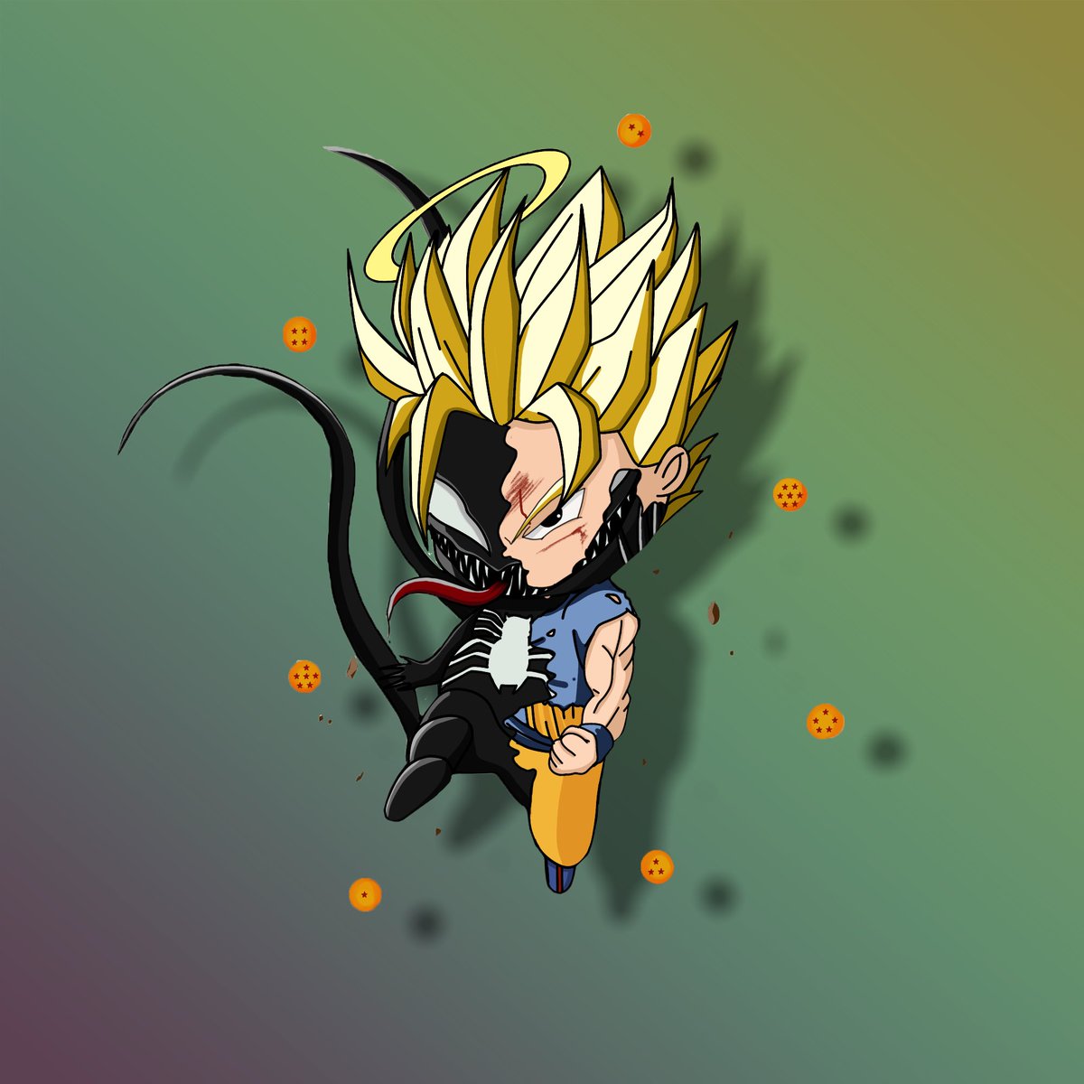 dank_drawings's tweet image. Received this DANK mashup piece from @LITTLEHERONFT 🔥🤍🔥