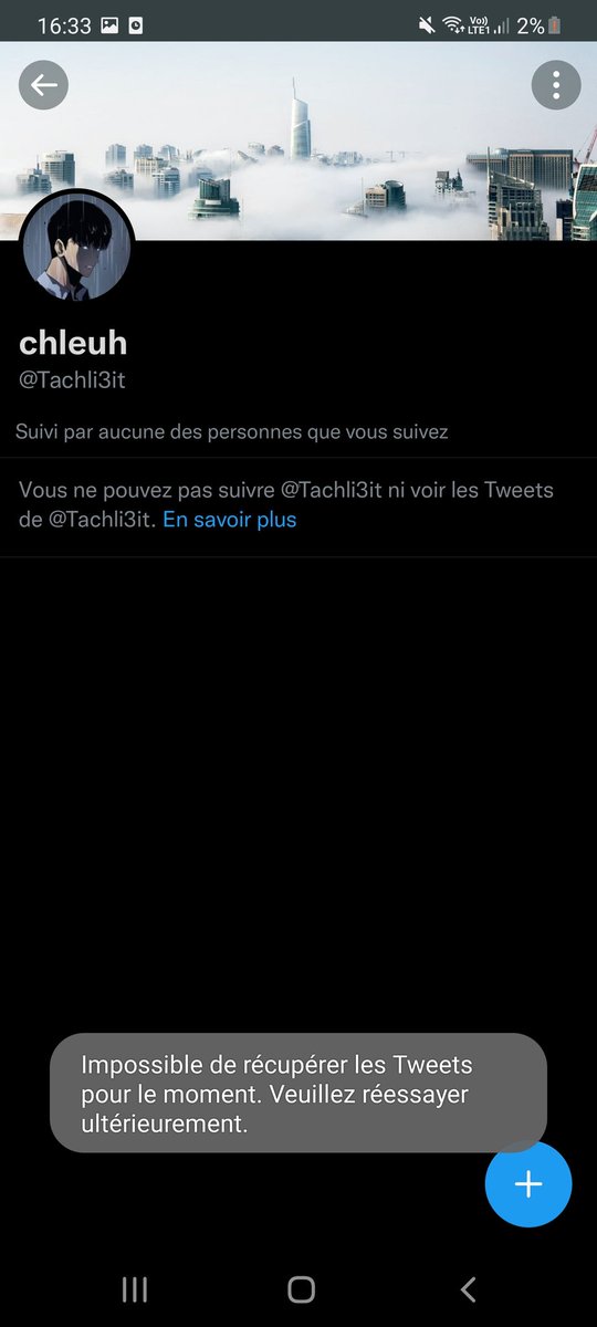 enjinhunter's tweet photo. @Tachli3it Tu tes fais ratio comme jamais espece de pvte https://t.co/7q5FHO5Ybg