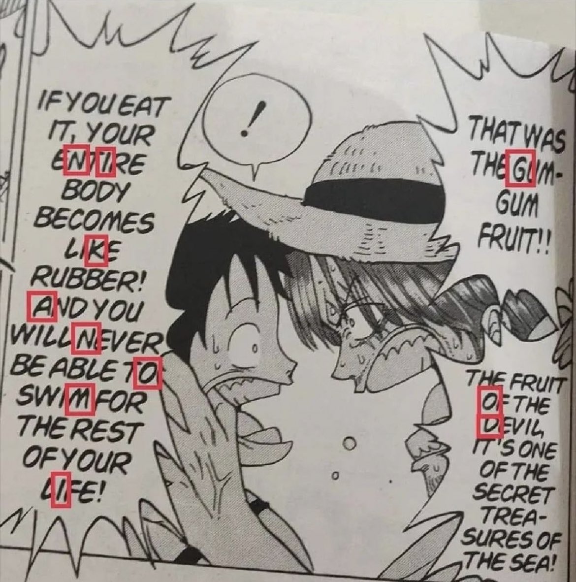 Rini914's tweet photo. No way itโs been there since chapter 1 ๐ง๐ญ #chapter1044 #ONEPIECE1044 https://t.co/uhNQlXJoxN