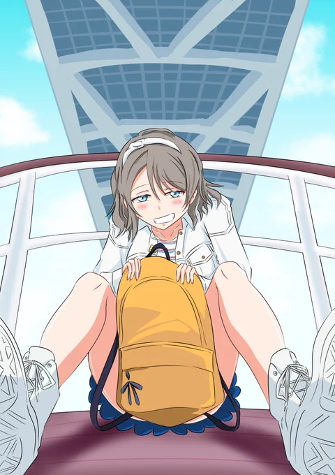 ⛵️「ねーねー、どこ見てるんだよぅ」 