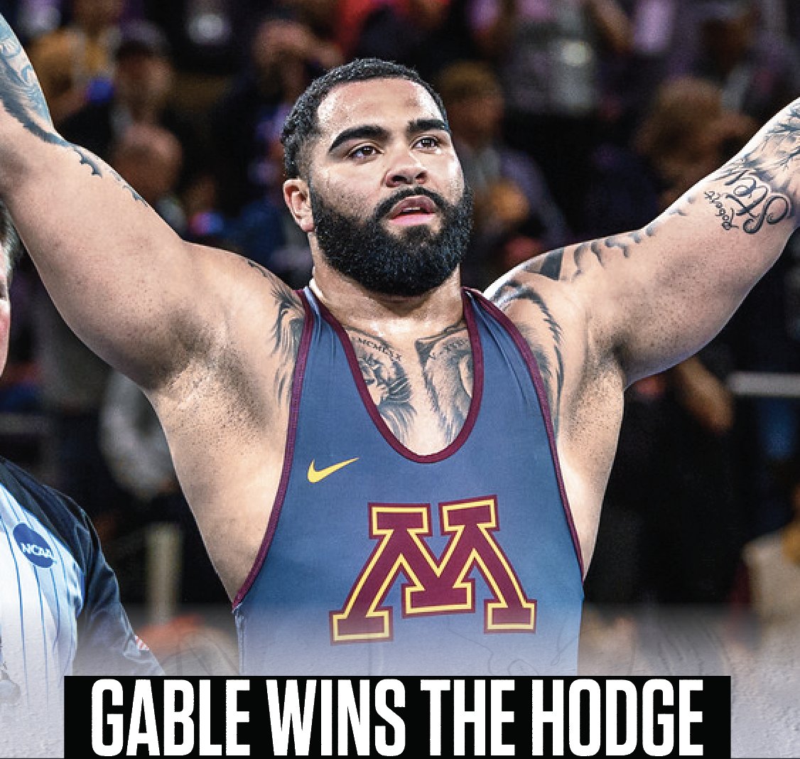 Well deserved 👏 <a href="/GableSteveson/">Gable Steveson 🏆</a>