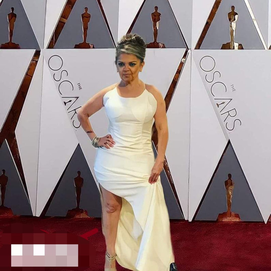 xCryboy's tweet image. Le negaron la entrada a los Oscars por su tamaño, lo que no sabían es que es la dueña del evento.