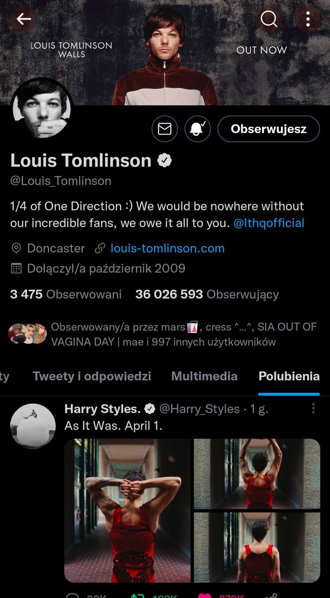 lwtcuddIess's tweet image. 📲 | Liam, Louis and Niall liked Harry’s tweet !