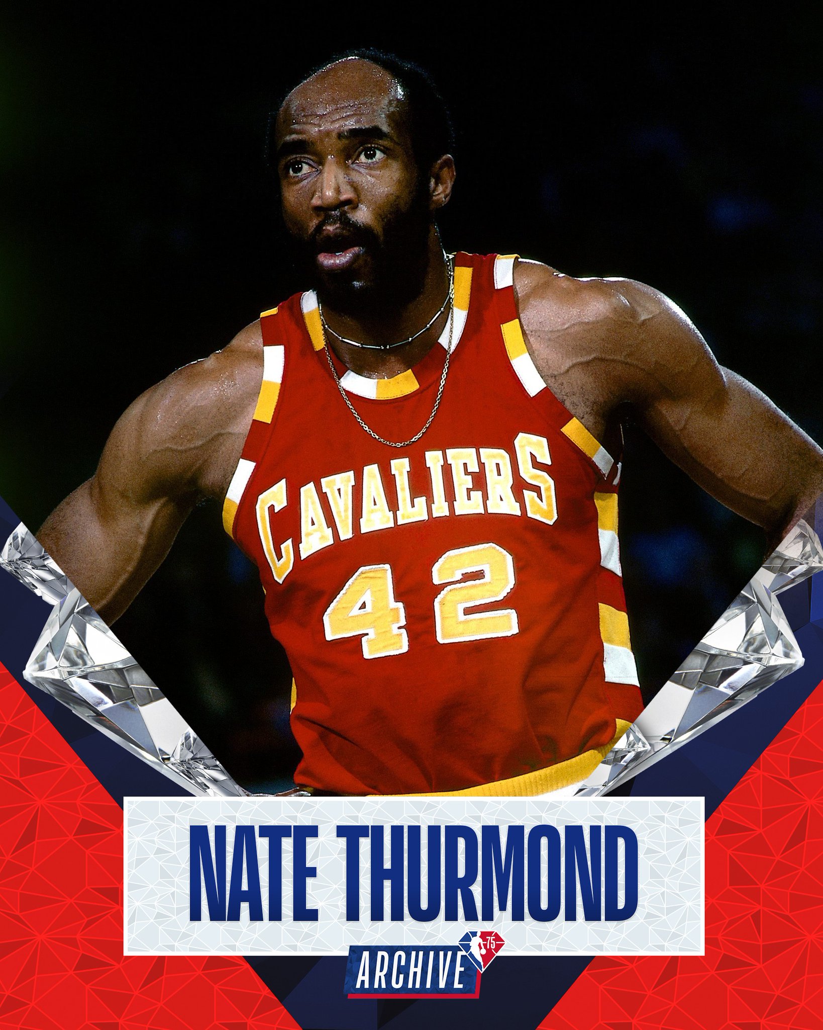 NBA 50th Anniversary 4/10 Nate Thurmond NBA 75th Anniversary Team: Nate Archibald |