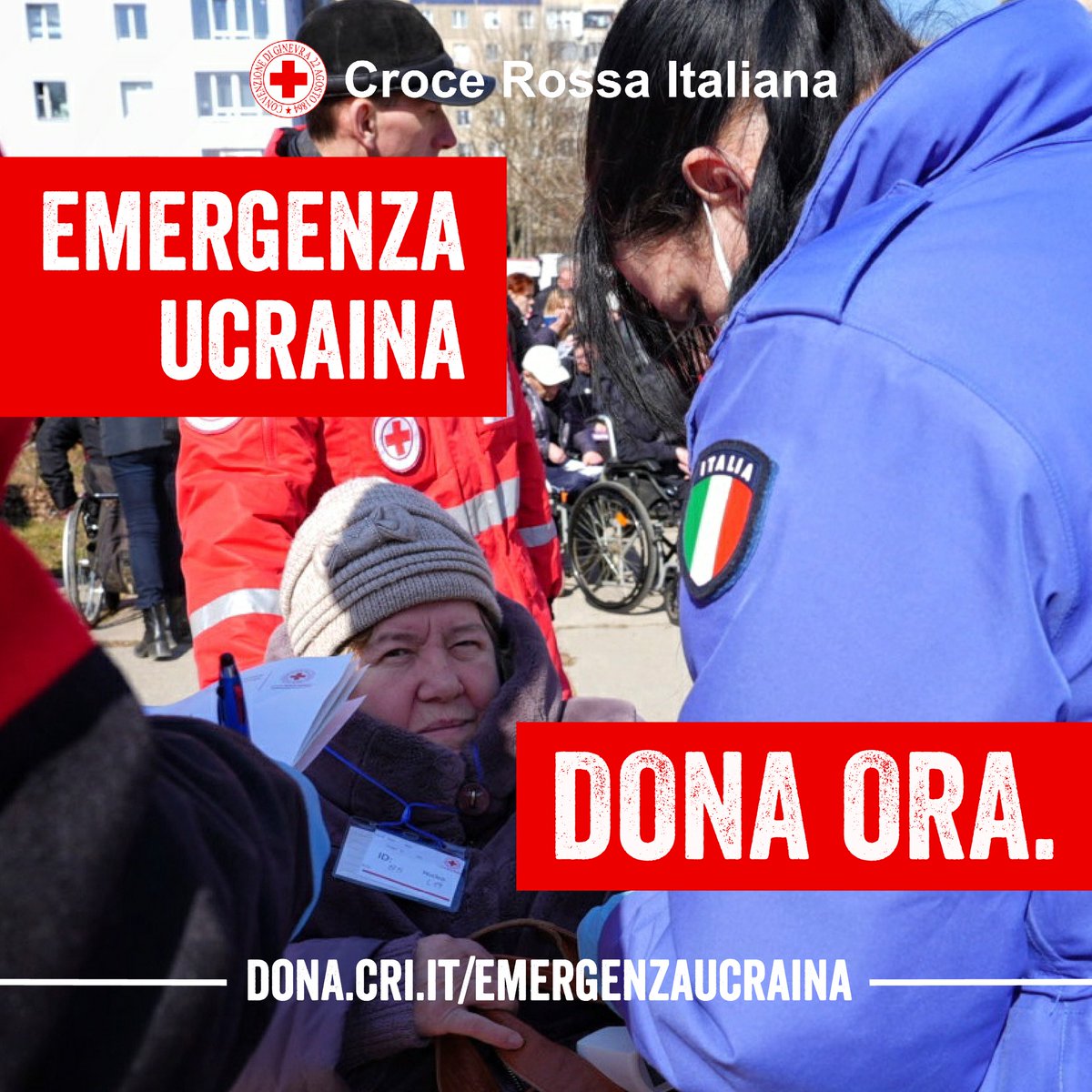 📌Aiutaci a supportare le persone colpite dall'#EmergenzaUcraina. C'è bisogno anche del tuo sostegno.
➡️dona.cri.it/emergenzaucrai…