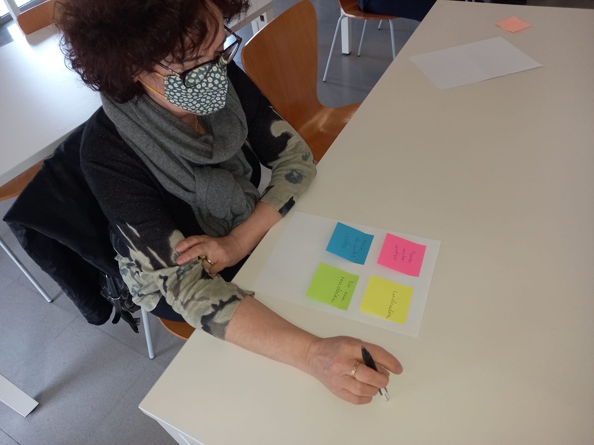IDFOGirona's tweet photo. Us deixem imatges de les activitats proposades per l'#EnriPérezEscrig a les alumnes de la #formació #subvencionada per @ocupaciocat d'#Operacions de #comunicació a #Figueres. Gràcies a les #alumnes per la seva prediposició i confiança! https://t.co/XkmYSisX8V