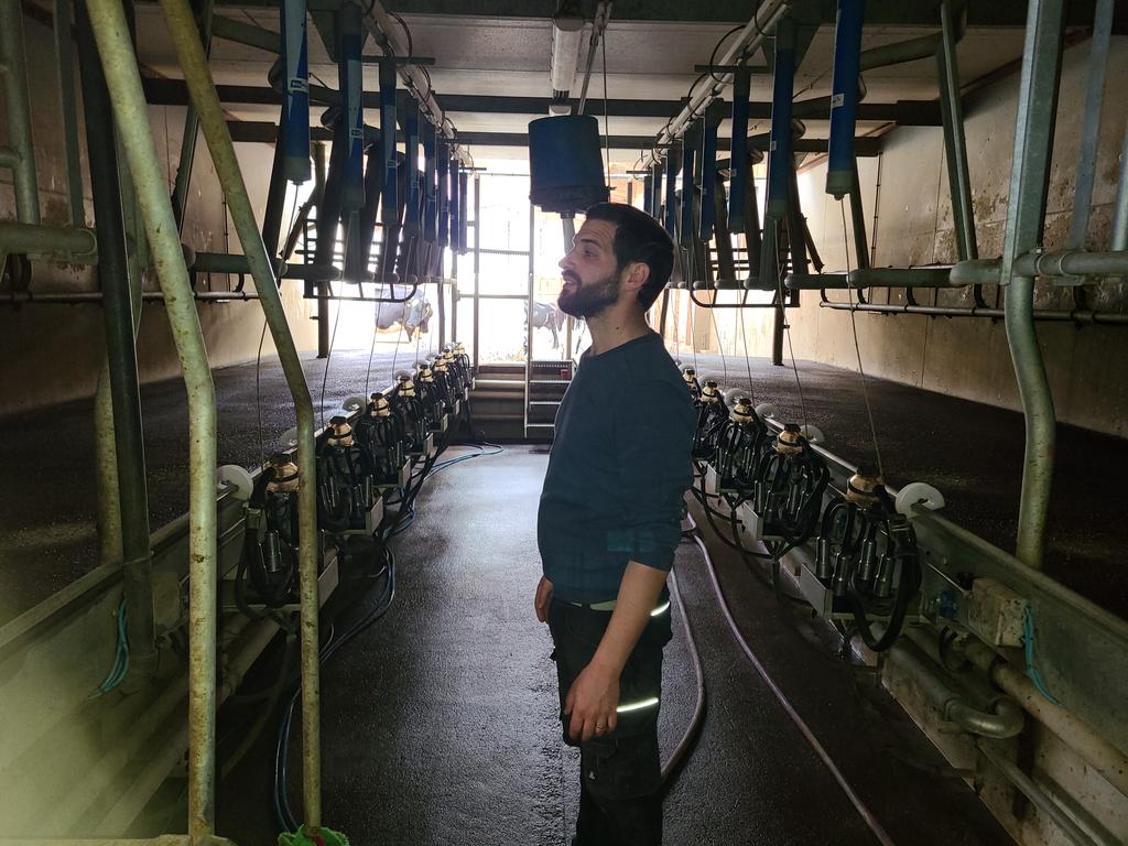 killerkencoles's tweet photo. Last day in France! Checked out a fancy little organic dairy complete with hay drying and automatic manure removal. @FarmingSmarter @NuffieldCanada @NuffieldFrance @AlbertaWheat https://t.co/kiXiadHfqR