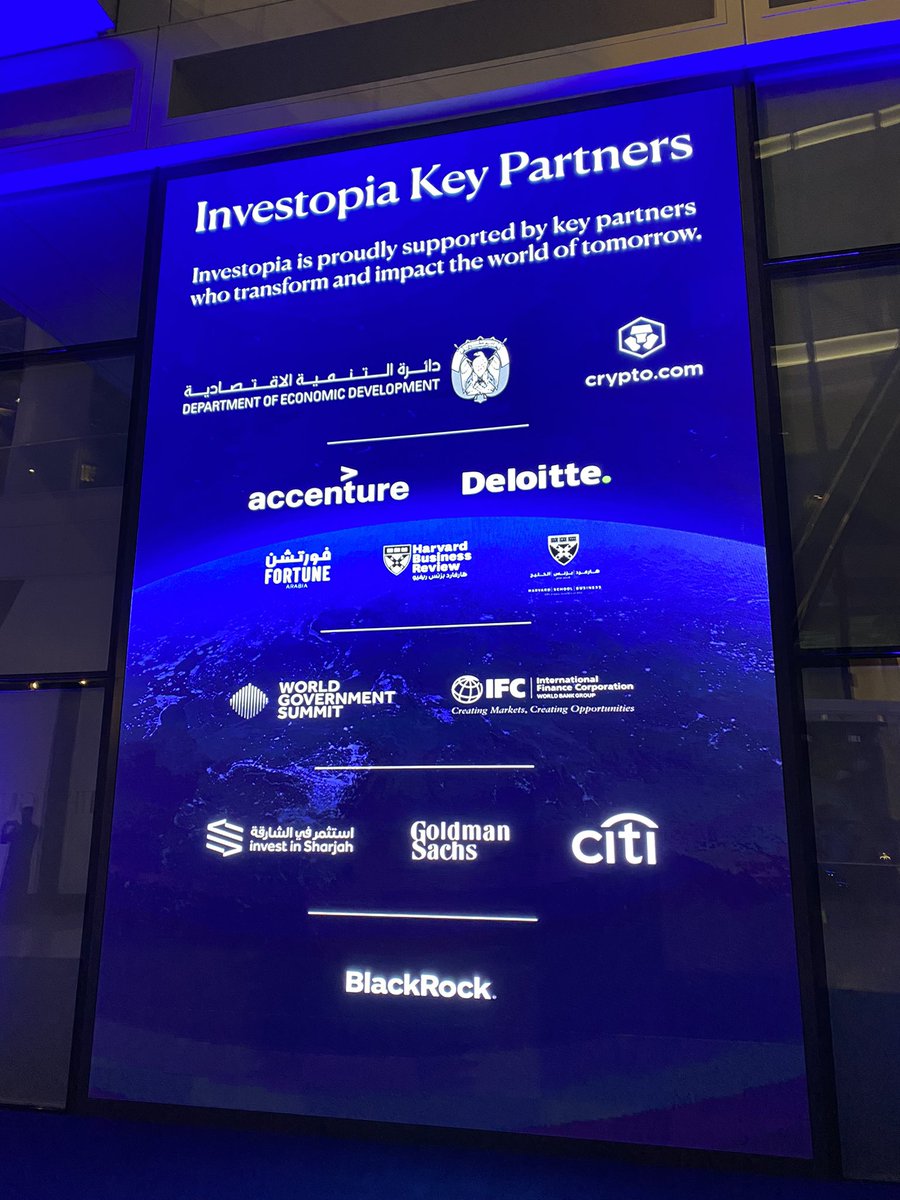 ericnode's tweet photo. I was just in Dubai to participate in the launch of Investopia, a new platform where https://t.co/bbHWVWkrFf is the Founding  Partner, looking to accelerate the development of future economies and financial innovation. https://t.co/dIITos9tcd
