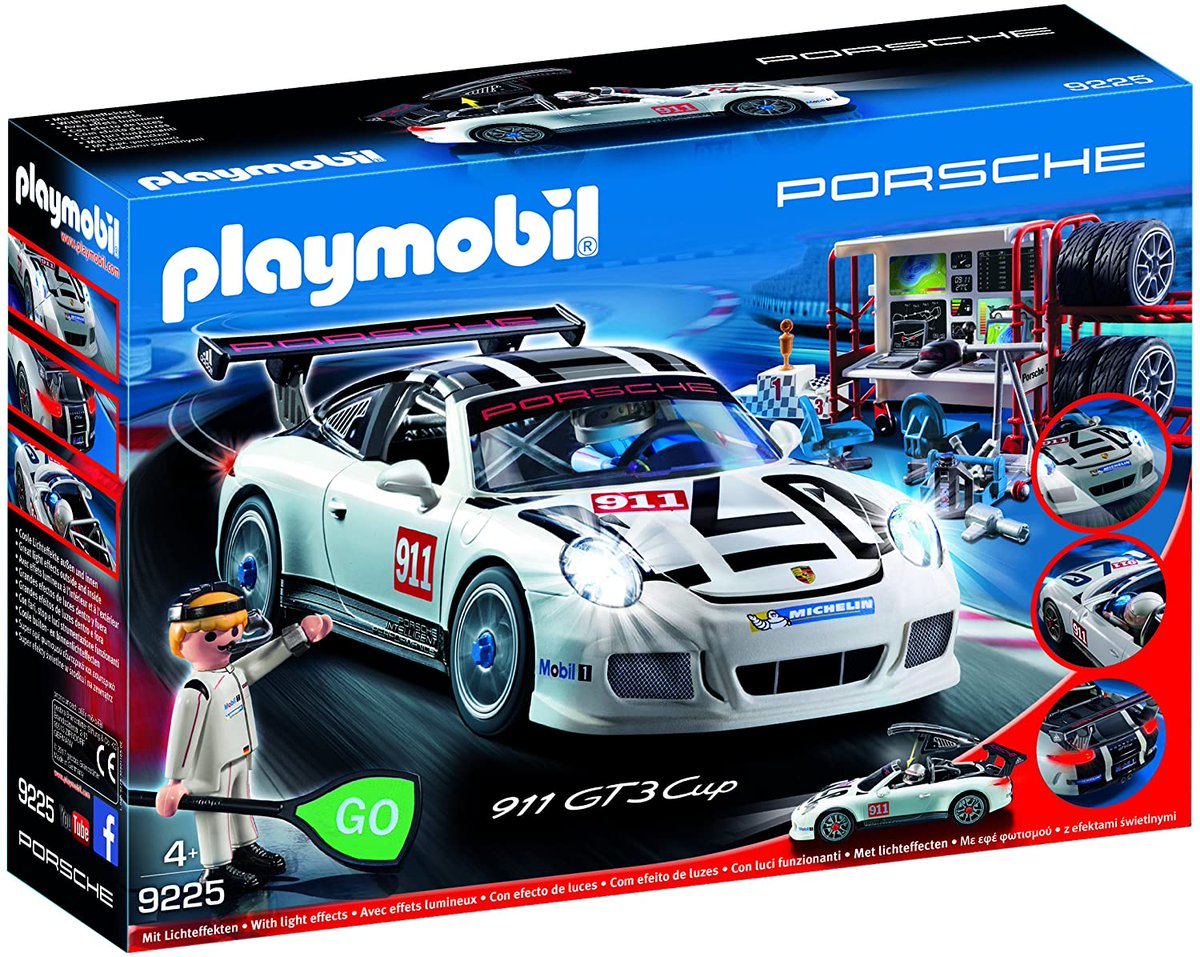 ⭐⭐⭐ Playmobil 9225 Porsche 911 GT3⭐⭐⭐

RRP ❌44.99❌
Our Price ⭐£25⭐

Available in all stores and online at 
starlings.co.uk/playmobil-9225…

#starlings #toys #starlingstoys #playmobil #porsche #instore #online